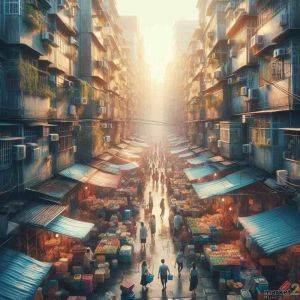 ให้เช่าพื้นที่ขายของหน้าตลาดเช้ากิตติ สาทร (ซอยเซนต์หลุยส์ 3) ราคาย่อมเยา   