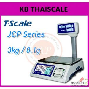 เครื่องชั่งนับชิ้นงาน พิมพ์ได้ 3kg ยี่ห้อ T-SCALE รุ่น JCP Series