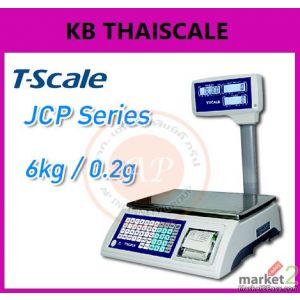 เครื่องชั่งนับชิ้นงาน พิมพ์ได้ 6kg ยี่ห้อ T-SCALE รุ่น JCP Series