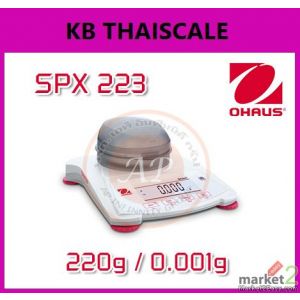 เครื่องชั่งความละเอียดสูง220g ยี่ห้อ OHAUS รุ่น SPX223