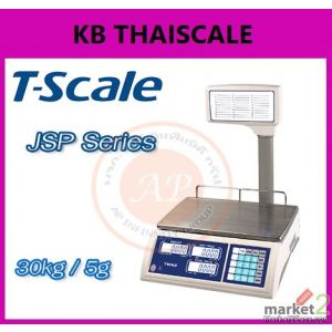 เครื่องชั่งคำนวณราคา 30kg ละเอียด5g ยี่ห้อ TSCALE รุ่น JSP