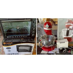 ขายเครื่องผสมแป้งไฟฟ้าและเตาอบไฟฟ้า มือสอง สภาพดีตามรูปพร้อมใช้งาน