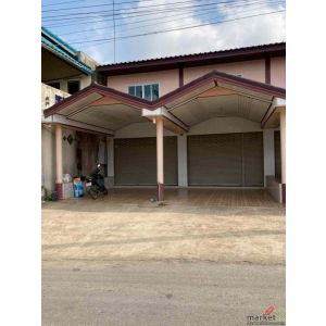 ขายถูกมาก!! ทาวน์โฮม 2 ชั้น 2 หลังติดกัน ทำเลดี ติดถนนเพชรเกษม สายเอเซีย อ.ท่าแซ