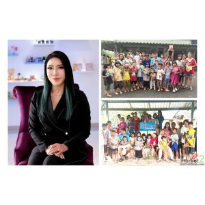 VS09 ออริจินอลเฮิร์บสร้างรอยยิ้มให้กับเด็กด้อยโอกาสมอบสบู่วิภาดาอาบน้ำ 200 ก้อน