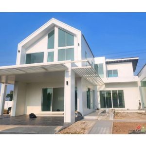 ขายถูกมาก!! บ้านเดี่ยวหลังใหญ่ บนที่ดิน 2 ไร่ กลางธรรมชาติ คลอง 12 อ.หนองเสือ