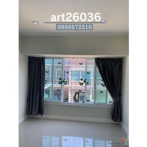 ติดตั้งเหมาเหล็กดัดมุ้งลวด ผ้าม่าน หลังคา รั้ว