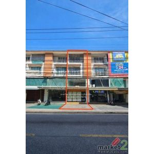 ขายอาคารพาณิชย์ 4 ชั้น ลาดพร้าว 80 แยก22 ทำเลดี อยู่ริมถนน ค้าขาย/ทำโฮมออฟฟิศได้