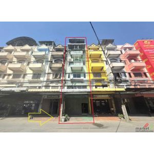 ตึก 5 ชั้น 1 คูหา หมู่บ้านสุขสันต์ 5 ซ ถนนกาญจนาภิเษก ต่อเติมเต็ม