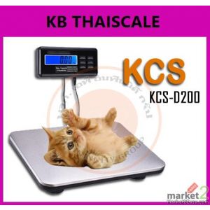 เครื่องชั่งน้ำหนักสัตว์ ระบบดิจิตอลขั่งน้ำหนักได้ 200 kg ค่าละเอียด 0.1kg