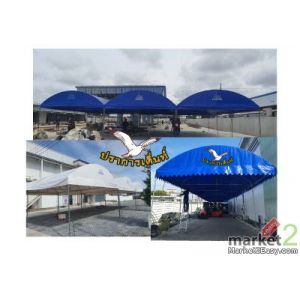 รับผลิตเต็นท์ผ้าใบพร้อมสกรีนเต็นท์พับ ป้ายผ้าใบ ผ้าใบกันสาดพร้อมพิมพ์สกรีนโลโก้