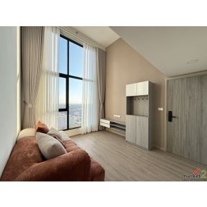 ราคานี้ไม่มีอีกแล้ว!! คอนโดออริจิ้นปลั๊ก&เพลย์ นนทบุรีสเตชั่น 2นอน เพดานสูง เฟอร