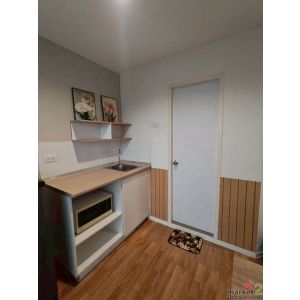 ขาย คอนโด ลุมพินีวิลล์ นครอินทร์ - ริเวอร์วิว ตกแต่งครบ ตึก B ชั้น 6 ห้องริม