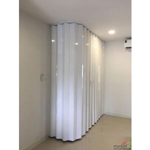 ฉากพีวีซีกั้นห้อง กั้นแอร์ แบบทึบ