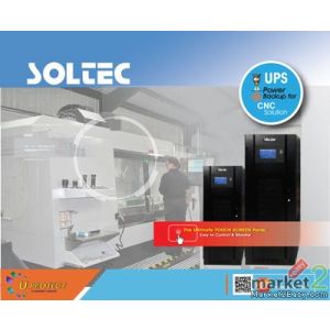 เครื่องสำรองไฟฟ้า UPS ป้องกันปัญหาไฟดับ ไฟมีปัญหา สำหรับเครื่องจักร CNC