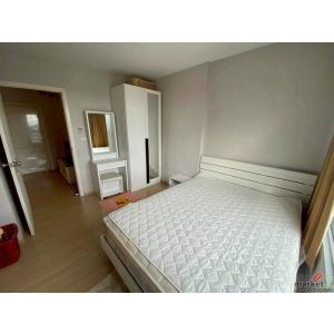 ให้เช่าห้องชุด พลัม คอนโด บางแค ห้องริม ขนาด 30.72 ตรม ตึก A ชั้น 8 เฟอร์ครบ พร้