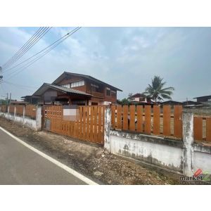 ขายบ้านพร้อมที่ดิน  ซอยกองฝ้ายคำ ถนนวังซ้าย  อำเภอสอง  แพร่ 