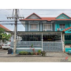 ลดราคาด่วน ทาวน์เฮาส์ พฤกษา ดี รังสิต - คลอง 3 หลังริม