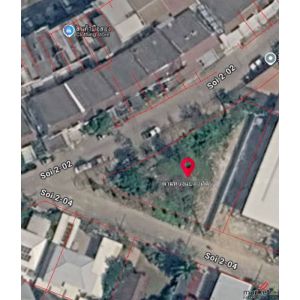 ขายถูกมาก!! ที่ดิน 240.9 ตร.ว. ติดถนน 2 ด้าน ทำเลทอง อ.เมือง จ.สมุทรสาคร 