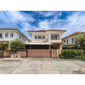 ขายบ้าน เดี่ยว2ชั้น หมู่บ้าน ภัสสร เพรสทีจ อ่อนนุช ถนนเฉลิมพระเกียรติ รัชกาลที่9