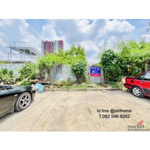 ขายที่ดินบางกอกน้อย จรัญสนิทวงศ์28/8 92.5ตารางวา ราคาดี ต่อรองได้ เพียง 150 เมตร