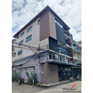 ขายอาคารสำนักงาน  ใกล้ BTS สุรศักดิ์ใกล้ เซ็นทรัลพระราม 3 ซอยเจริญราษฎร์7  750 ต