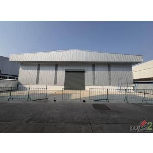 ให้เช่าโกดัง 1,838 ตร.ม. ถนนพระราม 2 บางขุนเทียน มีรั้วรอบขอบชิด พร้อมใช้งาน