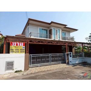 ขาย/เช่า บ้านเดี่ยว 2ชั้น 80 วา หลังมุม   หมู่บ้านเดอะพาร์ค (The Park) บางกระเจ้