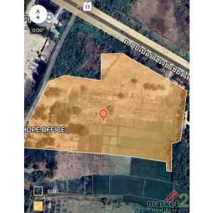 ขายที่ดิน  31 ไร่   ห้างฉัตร ลำปาง  ติดถนนซุปเปอร์ เชียงใหม่- ลำปาง 