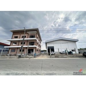 โกดังสร้างใหม่  ย่านสามพราน ไร่ขิง นครปฐม 1700 ตารางเมตร   เหมาะสำหรับ ศูนย์กระจ