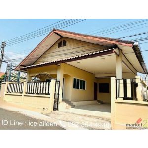 ขายบ้านเดี่ยวชั้นเดียว มือสอง รีโนเวทใหม่ ม.สามัคคี 5 สัตหีบ จ.ชลบุรี