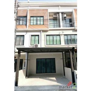 ให้เช่าทาวน์โฮม 3 ชั้น The Trop Urban มอเตอร์เวย์ ลาดกระบัง 17.9 ตร.ว. 4 ห้องนอน
