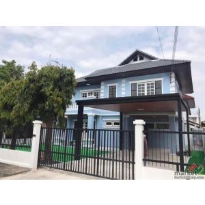 ให้เช่าบ้าน มณียา รัตนาธิเบศร์  บ้านเดี่ยวหลังใหญ่ รีโนเวทใหม่ เฟอร์ครบ แอร์ใหม่