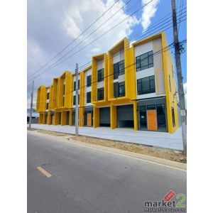 ให้เช่าโกดัง 450 ตร.ม. พร้อมออฟฟิศ 3 ชั้น หลังมุม ย่านบางใหญ่ ซอยกัตนา นนทบุรี