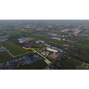 ขายที่ดิน6ไร่ผังสีม่วงจุดสีขาวเขตEEC อ.เมืองฉะเชิงเทราหน้ากว้าง 105 เมตร แปลงสวย