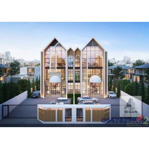 ให้เช่าอ๊อฟฟิส 3 ชั้น สร้างใหม่สไตร์ยุโรป รามคำแหง-หัวหมาก ใกล้รถไฟฟ้าหลายสาย