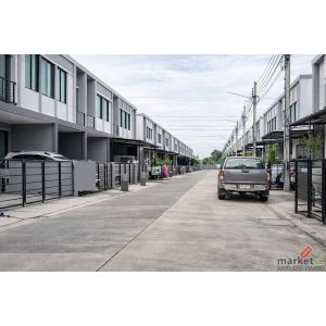 ชัยพฤกษ์-แจ้งวัฒนะ ทาวน์โฮม 2 ชั้นให้เช่า 3 นอน สะพานพระราม4 2.97กม. 2 น้ำ ใกล้ต