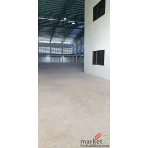 ให้เช่าโรงงาน ถนนตำหรุ-บางพลี คลองบัวคลี่ ซอยบางปลา สร้างใหม่ ขนาดพื้นที่ 317 ตา