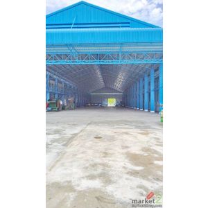 แม็คโคร บางบอน  1.5 กม. ให้เช่าโกดัง ติดถนนใหญ่ เอกชัย 3,310 ตร.ม. ถูกที่สุดในโล