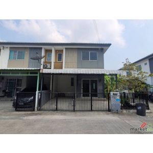 ขายทาวน์เฮ้าส์   หมู่บ้านพฤกษา 137 (บ้านโพธิ์-มอเตอร์เวย์) ถนนคู่ขนานมอเตอร์เวย์