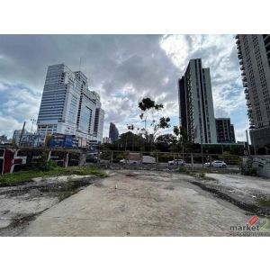 LS 947 ขาย- ให้เช่าที่ดิน 264 ตรว. ทำเล CBD สาทร  นราธิวาส ผังสีแดง ติดถนน 2 ด้า