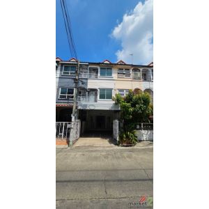 CH1166 ให้เช่าทาวน์เฮ้าส์สุภาวัลย์ ย่านหทัยราษฎร์ 3 ชั้น 4 นอน บ้านเปล่า พร้อมเช