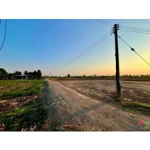 ที่ดินถมแล้ว  2.79แสนต่อไร่  ไฟฟ้าประปาหน้าแปลง อ.หนองหญ้าไซ สุพรรณบุรี T. o86-3