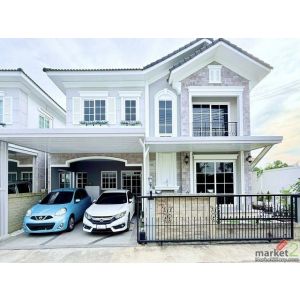 ขายบ้านเดี่ยว 2 ชั้นแปลงมุม 43 ตรว.4 ห้องนอน โครงการ Prestige ฟิวเจอร์-รังสิต คล