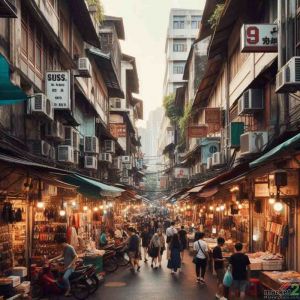 ให้เช่าทำเลทอง หน้าตลาดเช้ากิตติ สาทร (ซอยเซนต์หลุยส์ 3) ติด 7-Eleven