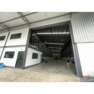 ให้เช่าโกดัง 1,000 ตารางเมตรพร้อมออฟฟิศ    หนามแดง-บางพลี 46 คอนเทนเนร์อเข้าถึงห