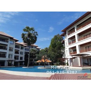 428942 ขายคอนโด สานติพูรา ขนาด 92.82 ตร.ม.  ชั้น 1 วิวทะเล และ garden view