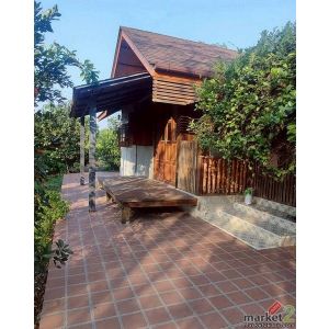 ขายบ้านสวนติดแม่น้ำบางปลากด ใกล้ มศว.องครักษ์ ต.บางปลากด อ.องครักษ์ จ.นครนายก กา