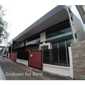 BR 1653 ให้เช่าโกดัง พร้อมออฟฟิศ ขนาด 440ตรม. รามคำแหง4 คลองตัน ใกล้ ม.รามคำแหง 