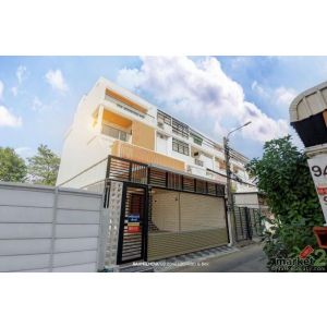 HS 1845 ขายทาวน์โฮมหลังใหญ่ 4 ชั้น 52 ตรว. 6 ห้องนอน ประชาอุทิศ ซอย 1 ย่านห้วยขว