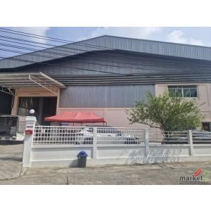ให้เช่าโรงงาน 1,380 ตร.ม. ถนนแพรกษา เมืองสมุทรปราการ ไฟฟ้า 3 เฟส ขอใบ รง.ใด้